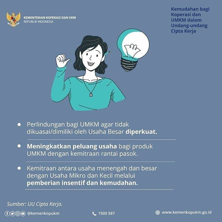 UU Ciptaker : Kemudahan Mengembangkan UMKM (3) | Data UMKM